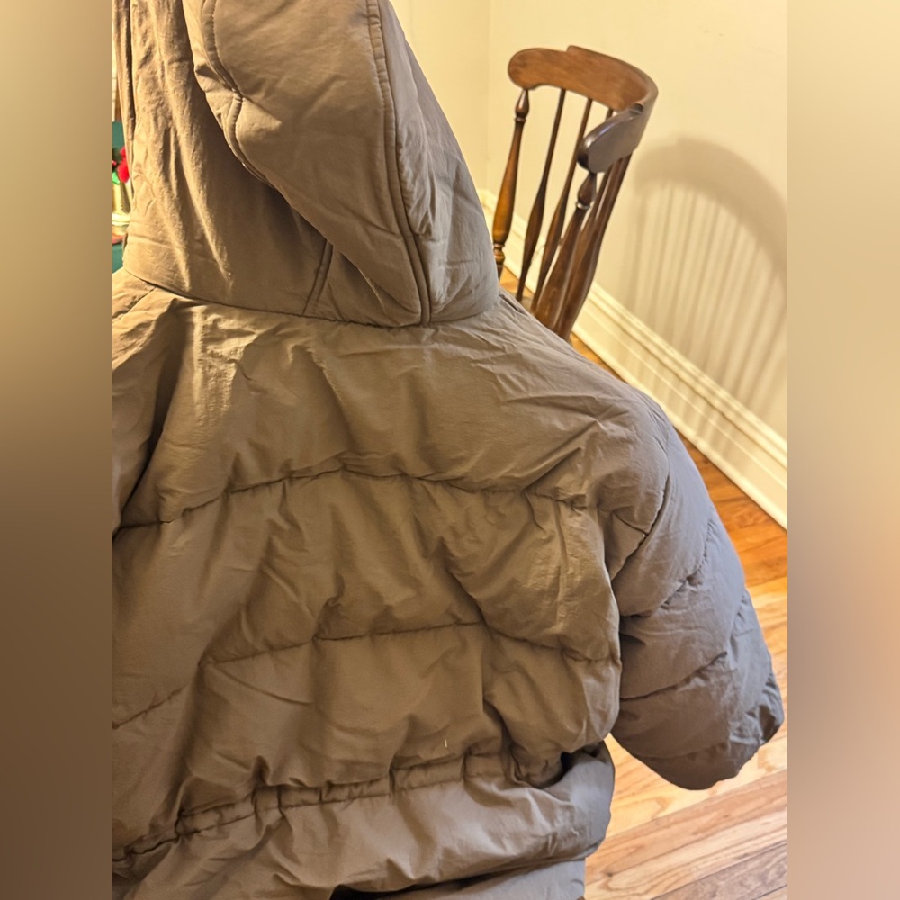 ASOS plus longer puffer jacket